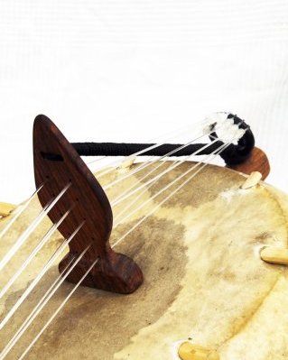 Klassische Kamale Ngoni Instrument 10 Saiten