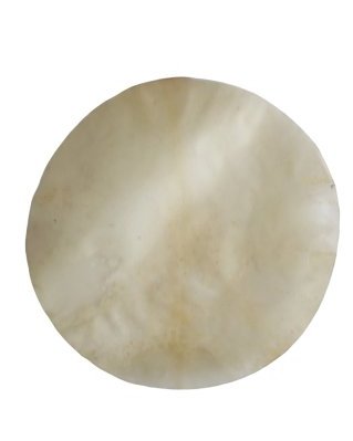 Enthaartes Djembe Ziegenfell halbdickes