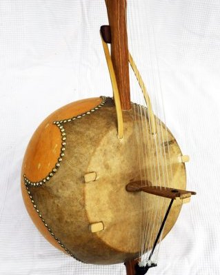Klassische Kamale Ngoni Instrument 14 Saiten