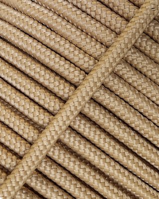 Verstärktes Djembe Trommel Seil 5 mm Beige 100 m