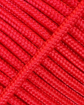 Verstärktes Djembe Trommel Seil 4 mm Rot 100 m