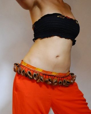 Ekpiri Rasselgürtel L