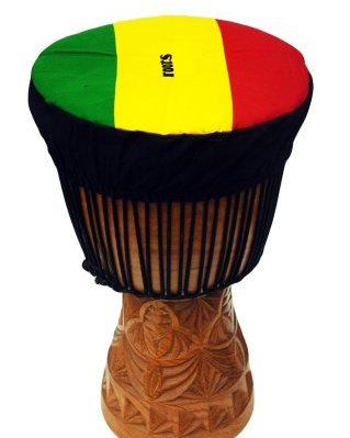 Baumwolle Djembe Schutzhaube Panafrica