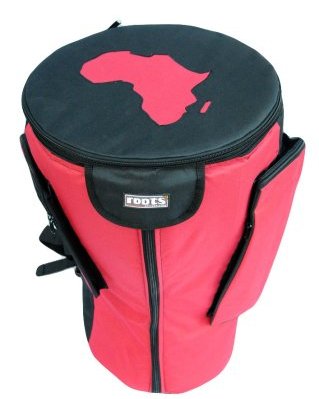 Premium Roots Percussions Djembe-Tasche Rot