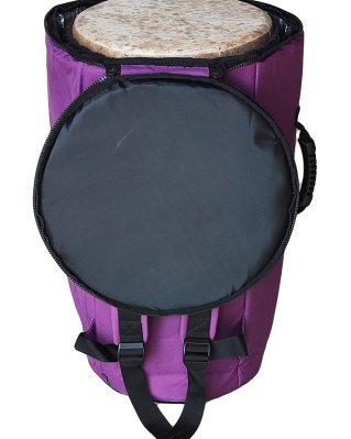 Klassische Percussion Africaine Djembe-Tasche XL lila