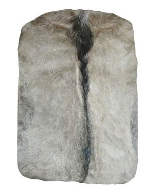 Djembe Ziegenfell Sahel mit Haaren halbdickes