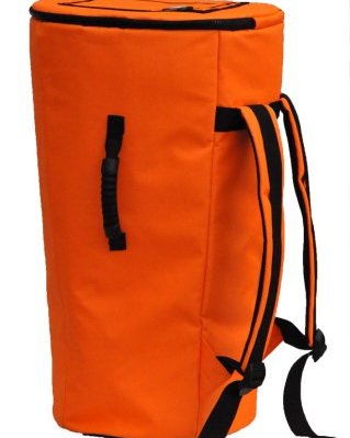 Klassische Percussion Africaine Djembe-Tasche L Orange