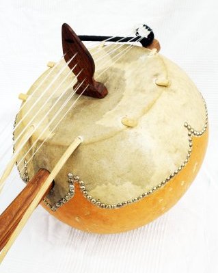 Klassische Kamale Ngoni Instrument 10 Saiten