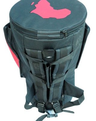 Premium Roots Percussions Djembe-Tasche Rot