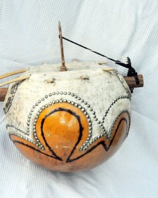 Premium Kamale Ngoni Instrument 8 Saiten 5643