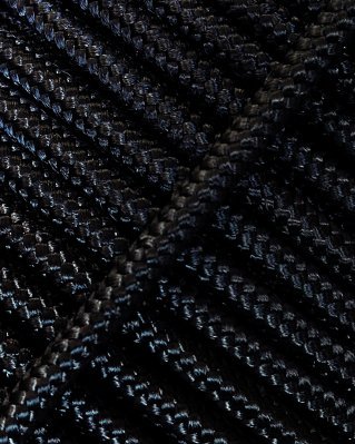 Verstärktes Djembe Trommel Seil 5 mm Marineblau 20 m