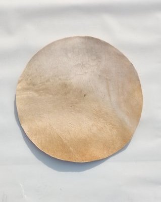 Dickes Djembe Eselfell mit Haaren M