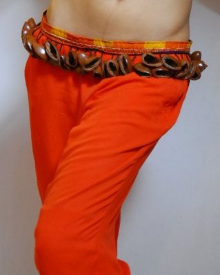 Ekpiri Rasselgürtel L