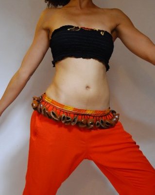 Ekpiri Rasselgürtel L