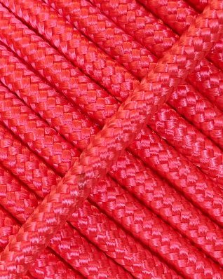 Verstärktes Djembe Trommel Seil 5 mm Neonpink 100 m