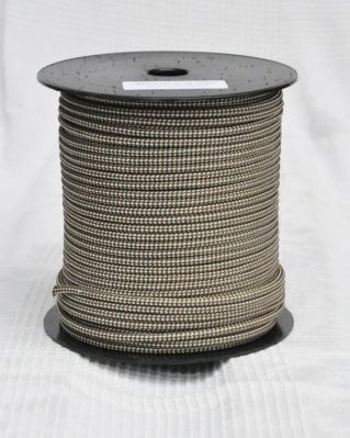 Djembe PES Tau 5 mm Zigzag Braun / Sand 100 m