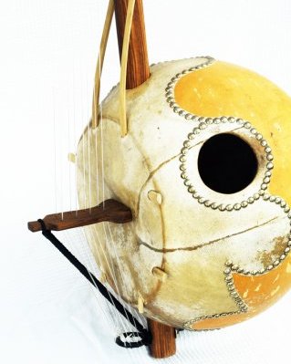 Klassische Kamale Ngoni Instrument 8 Saiten