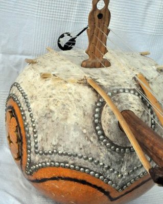 Premium Kamale Ngoni Instrument 8 Saiten 5643