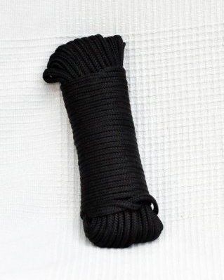 PA Djembe Trommel Holhseil 5 mm Schwarz 20 m