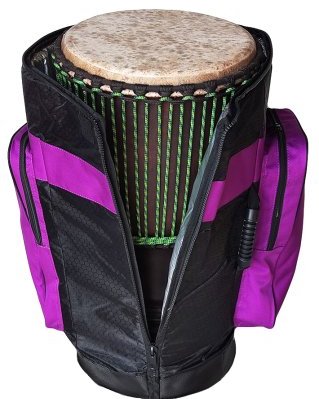 Premium Percussion Africaine Djembe-Tasche XL Lila