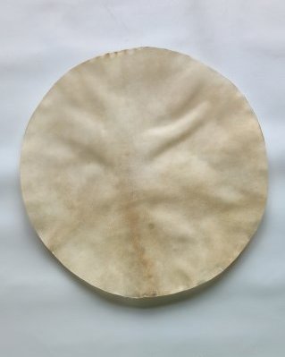 Rasiertes dickes Djembe Elchfell M