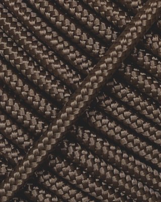 Verstärktes Djembe Trommel Seil 5 mm Mokka 20 m