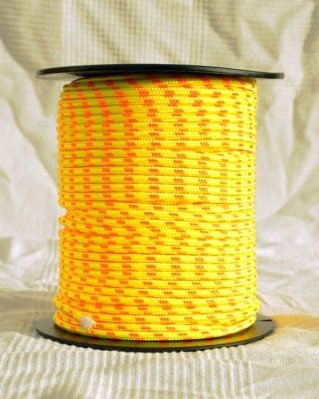 Djembe PES Tau 6 mm Neongelb / Orange 100 m